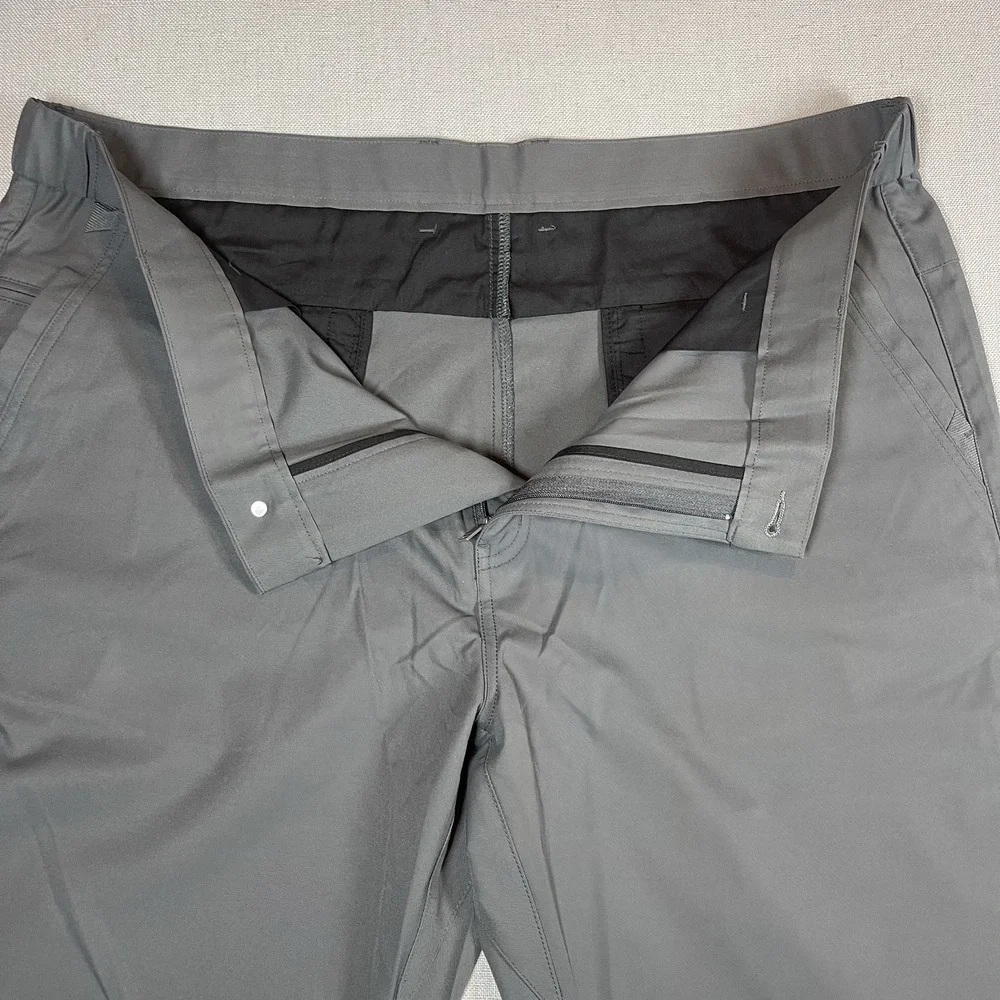 Jack Archer Jetsetter  Straight Fit Tech Pants Mens 40x36  Charcoal‎ Performance